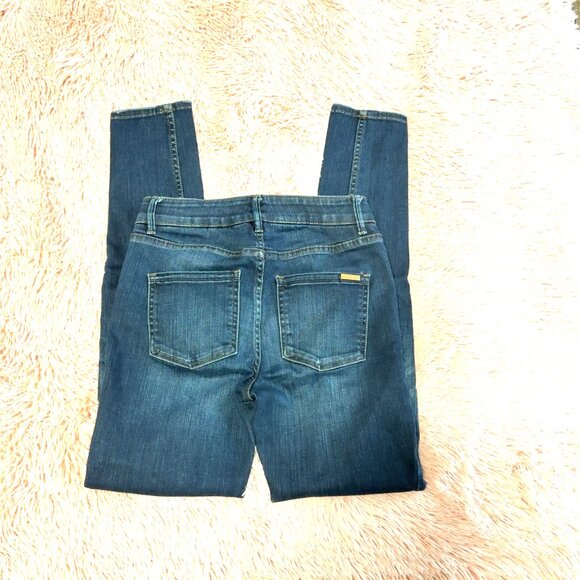 WHBM The Skinny Mid-Rise Jeans, Size 0 - Picture 7 of 8
